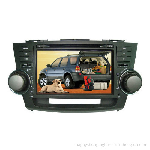 Digital Touchscreen Car DVD Player for Toyota Highlander